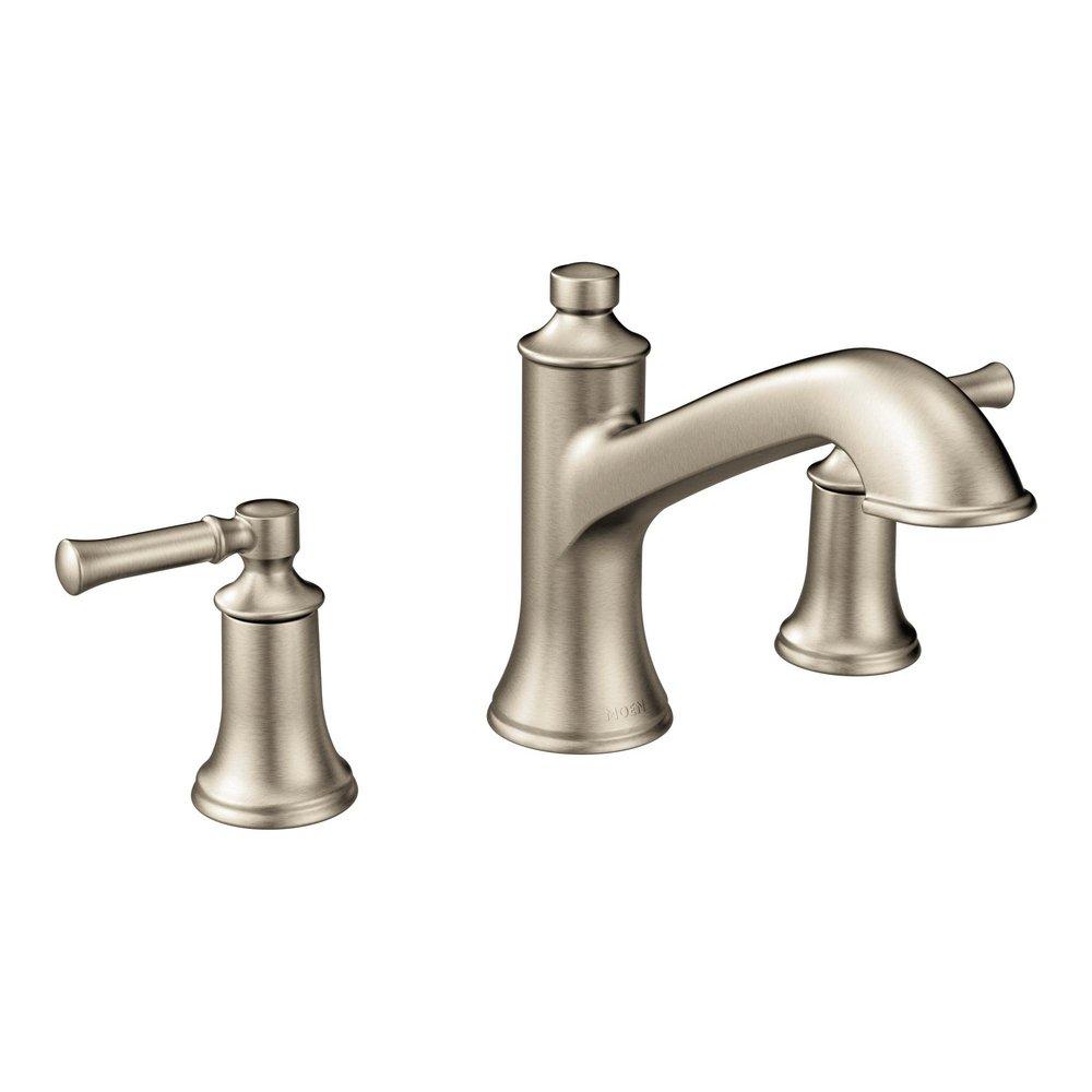 Moen Brushed Nickel Two Handle Roman Tub Faucet (Trim Only) 