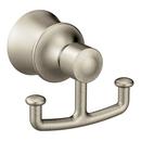 Moen Brushed Nickel 2 Robe Hook 