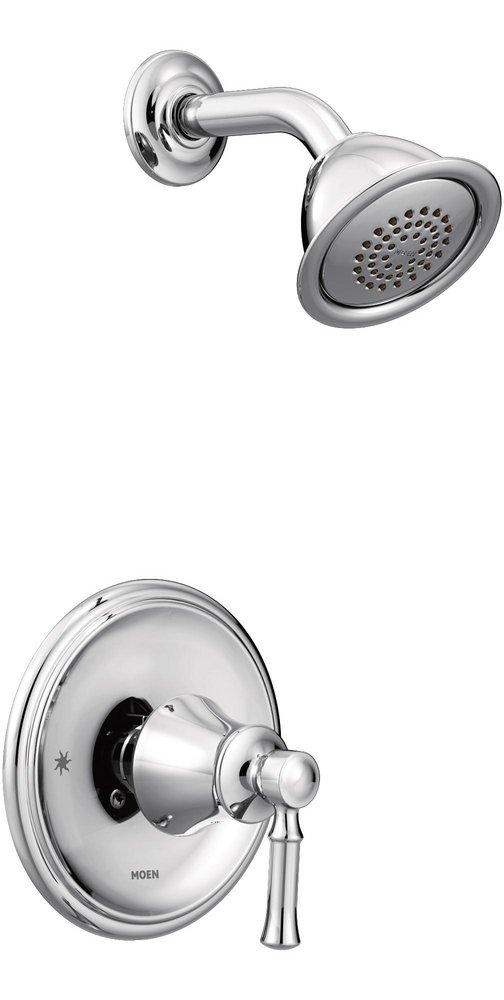 Moen Chrome Single Handle Single Function Shower Faucet (Trim Only) 