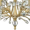 Fredrick Ramond Champagne Gold 60W 9-Light Candelabra E-12 Chandelier 