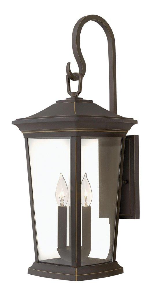 Hinkley Oil Rubbed Bronze 24-4/5 in. 3-Light 60W Wall Lantern 