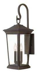 Hinkley Oil Rubbed Bronze 24-4/5 in. 3-Light 60W Wall Lantern 