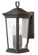 Hinkley Oil Rubbed Bronze 60W 2-Light Wall Lantern 