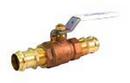1-1/2 in. Bronze Full Port Press 600# Ball Valve