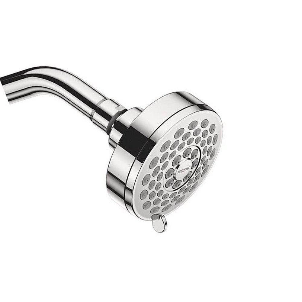 Moen Polished Chrome Multi Function Targeted Massage, Full Spray and Refreshing Showerhead 