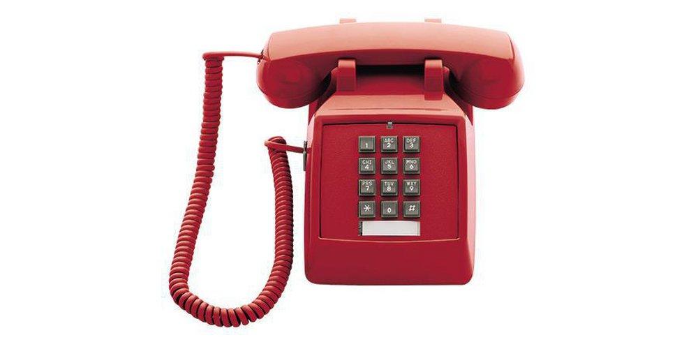 2510E SGL LINE DESK PHONE EMRD 