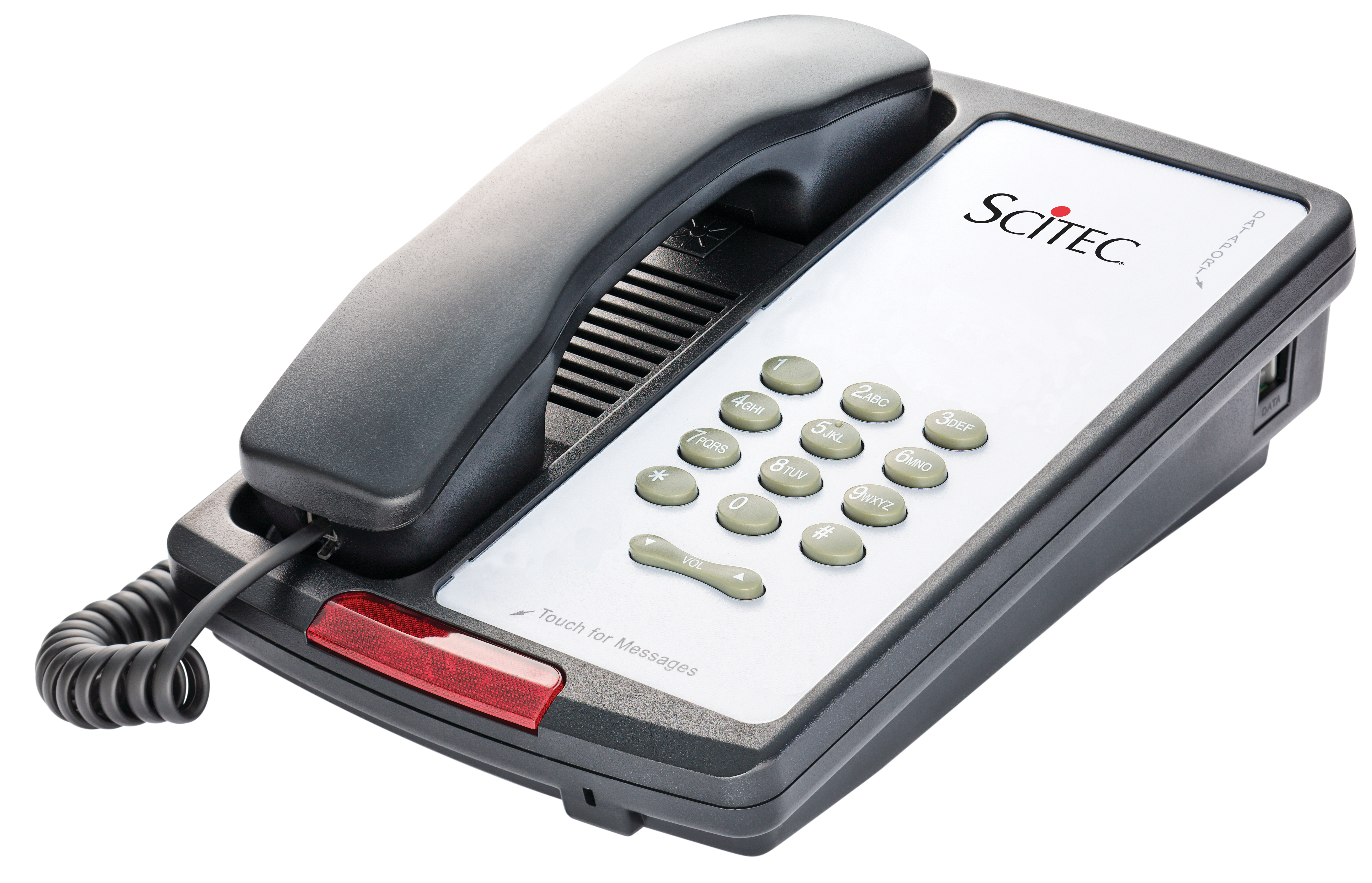 Cetis Black Single-Line Corded Non-Speakerphone 