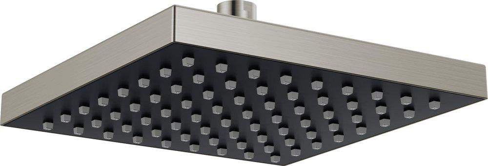 Delta Faucet Brilliance&reg; Stainless Single Function Soft Rain Showerhead 