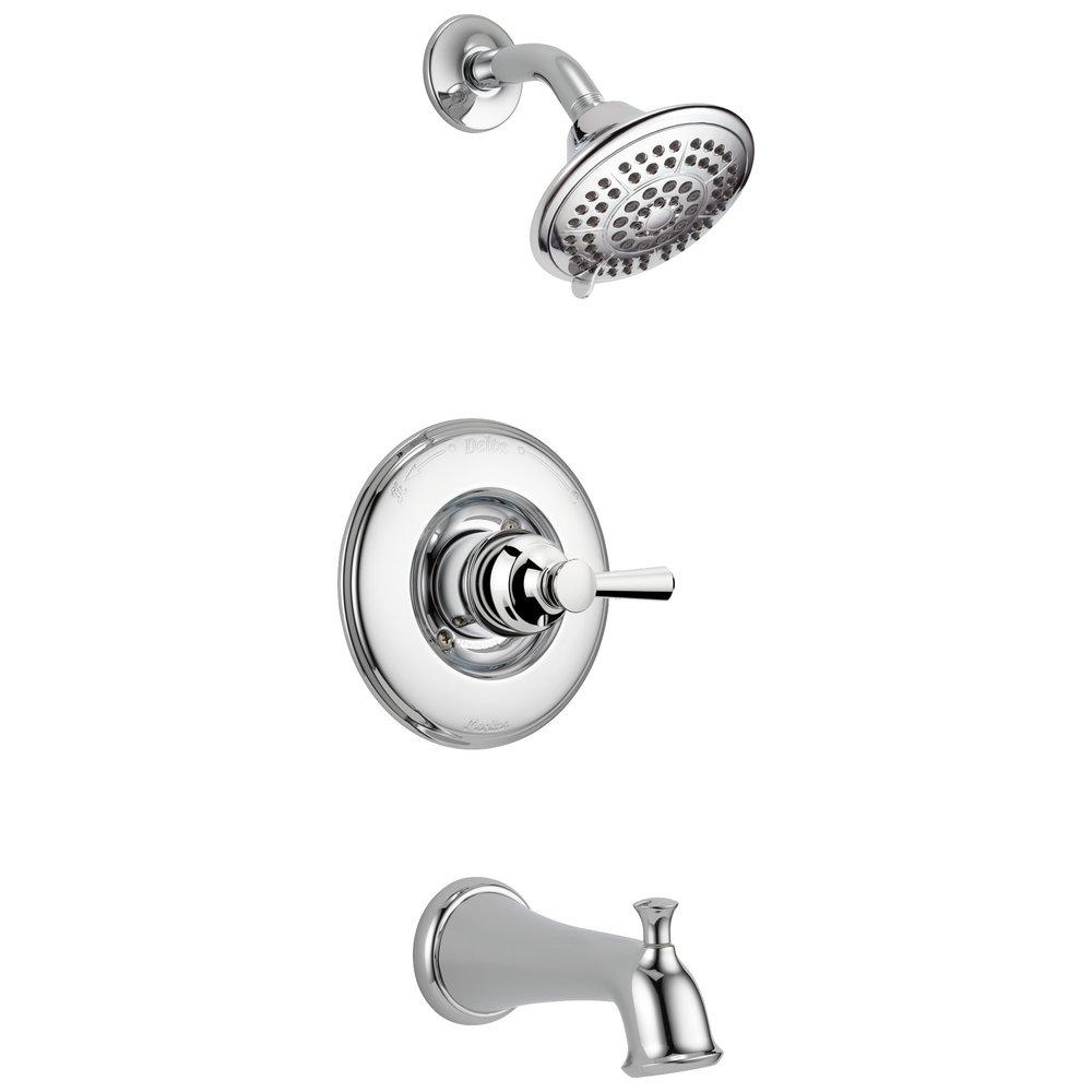 Delta Faucet Chrome Single Handle Multi Function Bathtub & Shower Faucet (Trim Only) 