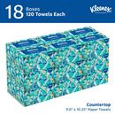 Kleenex&reg; White 9 in. Paper Pop-up Hand Towel in White (Case of 18) 