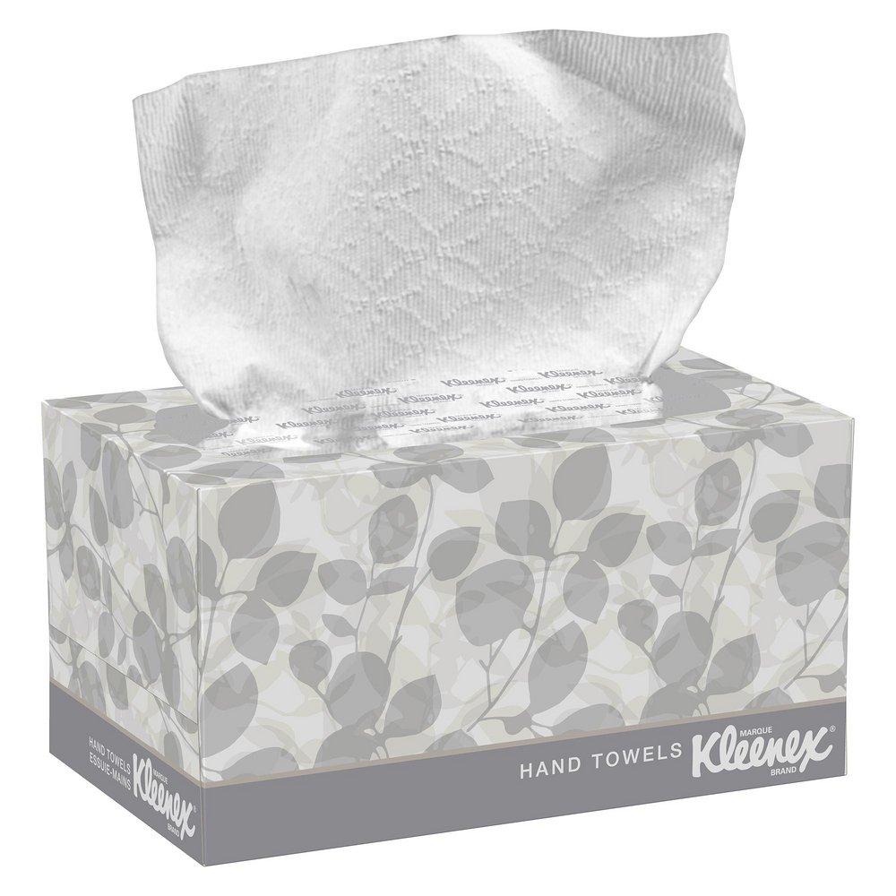 Kimberly Clark White 10-1/2 in. Hand Towel in a Pop-Up Box (Case of 18) 
