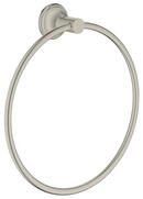 Round Closed Towel Ring in StarLight Brushed Nickel