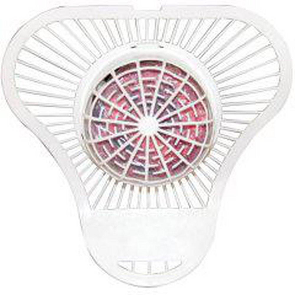 Impact® White Urinal Screen with Block (Less Blue Dye) (12 Pack) 