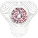 Impact® White Urinal Screen with Block (Less Blue Dye) (12 Pack) 