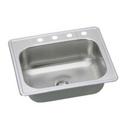 PROFLO&reg; Stainless Steel 2 Hole Single Bowl Drop-In and Self Rimming Kitchen Sink 