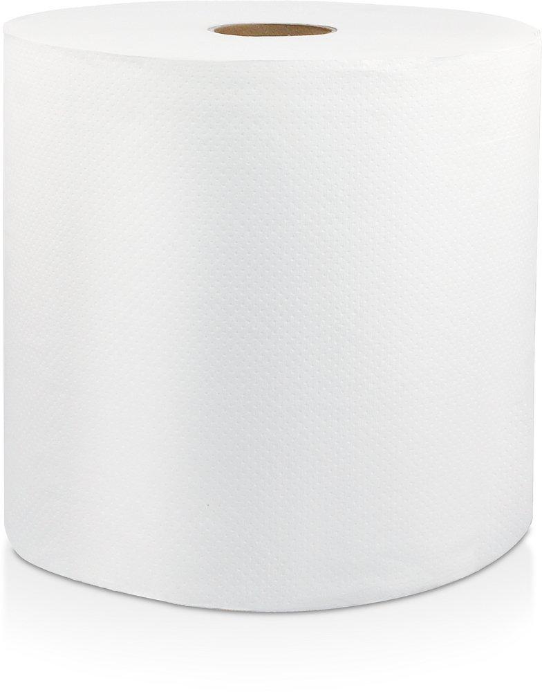 Solaris Paper White Hard Wound Roll Towel (Case of 6) 