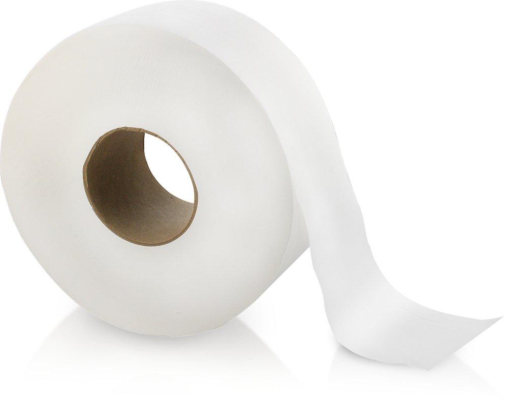 Solaris Paper White Jumbo Bath Tissue (Case of 12) 