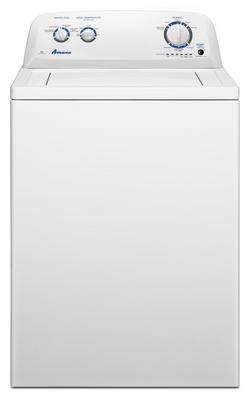 27 in. 3.5 cu. ft. Electric Top Load Washer in White
