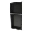 Black *CVR* DBL NICHE SET W/ 1 RN1614S & 