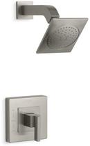 KOHLER Vibrant&reg; Brushed Nickel Shower Valve Trim with Single Lever Handle and Showerhead 