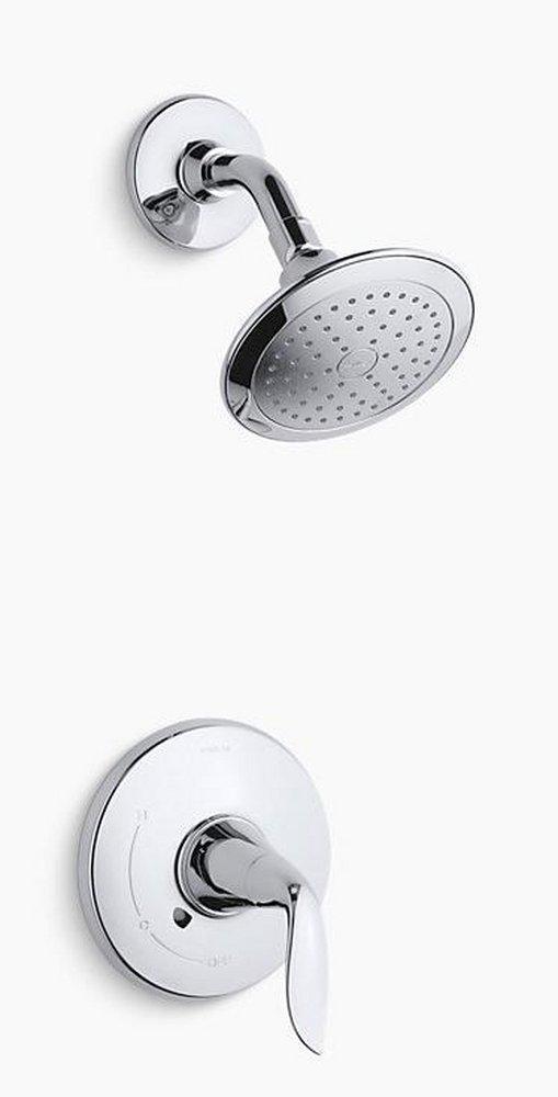 KOHLER Polished Chrome 2.5 gpm Shower Valve Trim with Single Lever Handle 