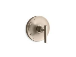 Single Handle Pressure Balancing Valve Trim in Vibrant&reg; Brushed Bronze