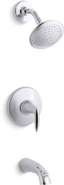 KOHLER Polished Chrome Single Handle Single Function Bathtub & Shower Faucet (Trim Only) 