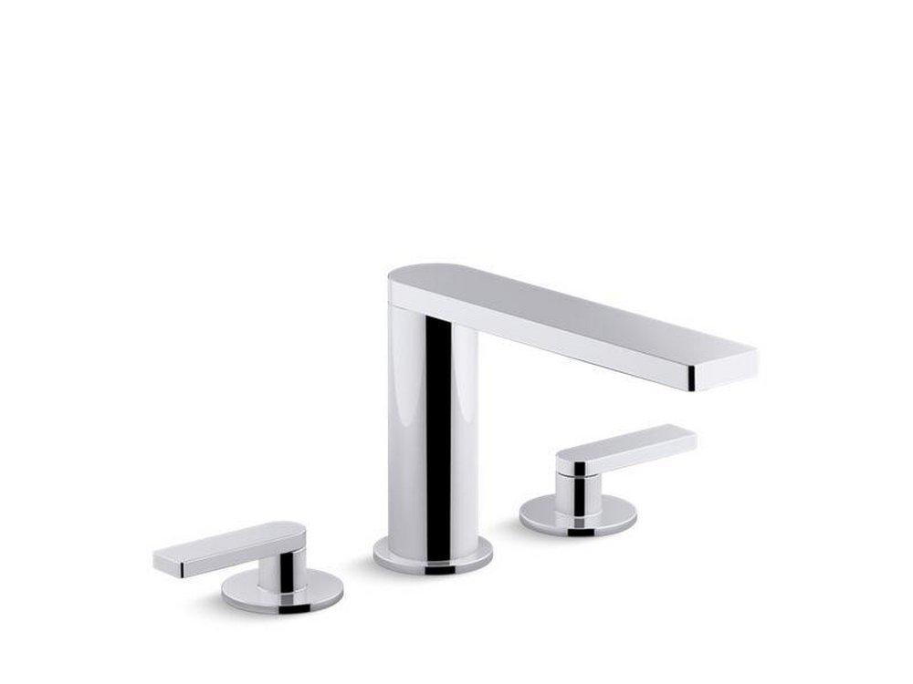 KOHLER Polished Chrome Two Handle Roman Tub Faucet 