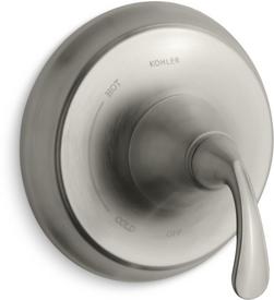 Single Handle Pressure Balancing Valve Trim in Vibrant&reg; Brushed Nickel