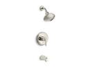 KOHLER Vibrant&reg; Polished Nickel Single Handle Single Function Bathtub & Shower Faucet (Trim Only) 