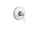 KOHLER Polished Chrome Pressure Balancing Valve Trim with Single Lever Handle 