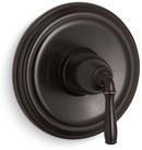 KOHLER Oil Rubbed Bronze Pressure Balancing Valve Trim with Single Lever Handle 