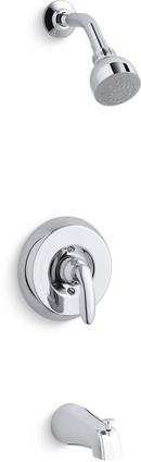 KOHLER Polished Chrome Single Handle Bathtub & Shower Faucet Trim Only