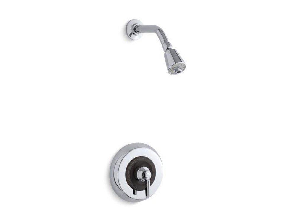 KOHLER Polished Chrome 2.5 gpm Shower Valve Trim with Single Lever Handle 