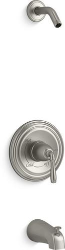 KOHLER Vibrant&reg; Brushed Nickel Single Handle Bathtub & Shower Faucet (Trim Only) 