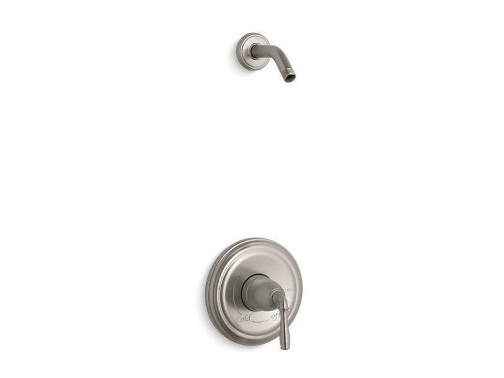 KOHLER Vibrant&reg; Brushed Nickel Single Handle Shower Faucet 