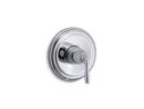 KOHLER Polished Chrome Pressure Balancing Valve Trim with Single Lever Handle 