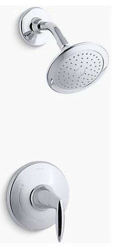 KOHLER Polished Chrome Single Handle Single Function Shower Faucet (Trim Only) 