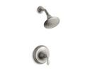 KOHLER Vibrant&reg; Brushed Nickel Single Handle Single Function Shower Faucet (Trim Only) 