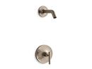 KOHLER Vibrant&reg; Brushed Bronze Single Handle Shower Faucet (Trim Only) 