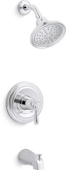 KOHLER Polished Chrome Single Handle Single Function Bathtub & Shower Faucet (Trim Only) 