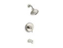 Single Handle Single Function Bathtub & Shower Faucet in Vibrant® Polished Nickel (Trim Only)