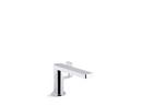 KOHLER Polished Chrome Single Handle Centerset Bathroom Sink Faucet 
