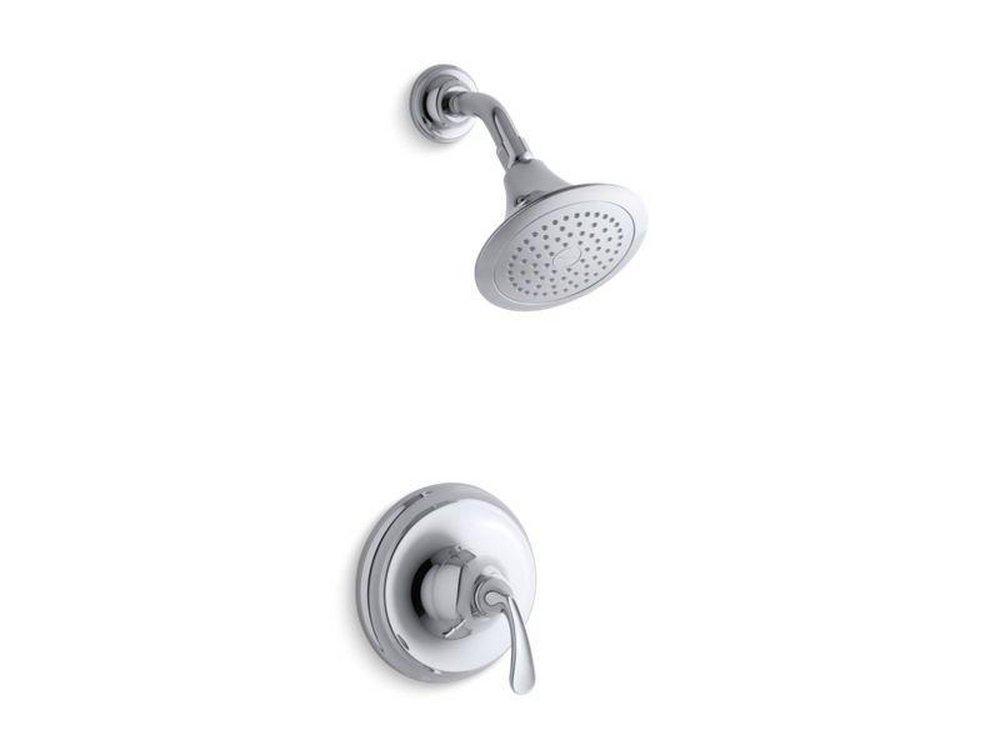 KOHLER Polished Chrome Single Handle Single Function Shower Faucet (Trim Only) 