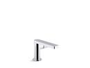 KOHLER Polished Chrome Single Handle Centerset Bathroom Sink Faucet 
