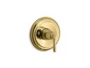 Single Handle Pressure Balancing Valve Trim in Vibrant® Polished Brass