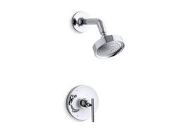 One Handle Single Function Shower Faucet in Polished Chrome (Trim Only)