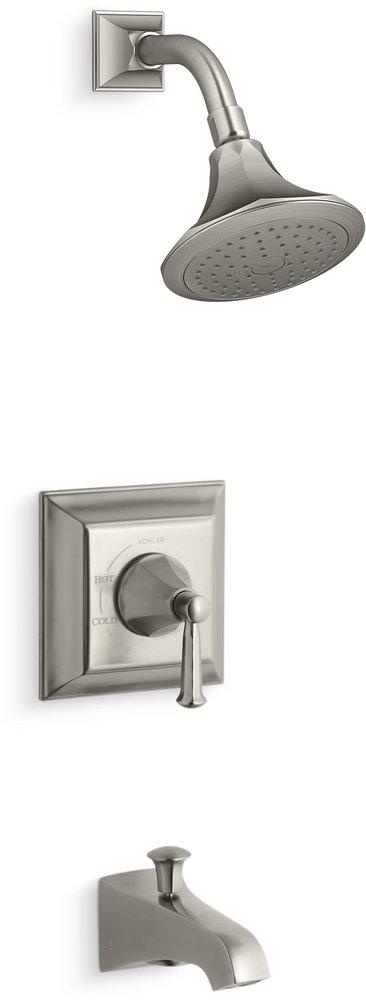 KOHLER Vibrant&reg; Brushed Nickel Single Handle Single Function Bathtub & Shower Faucet (Trim Only) 