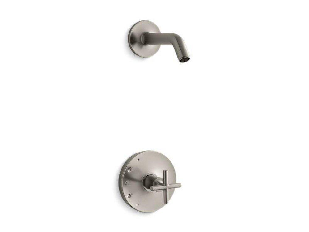 KOHLER Vibrant&reg; Brushed Nickel Single Handle Shower Faucet 