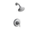 Single Handle Single Function Shower Faucet in Brushed Chrome (Trim Only)